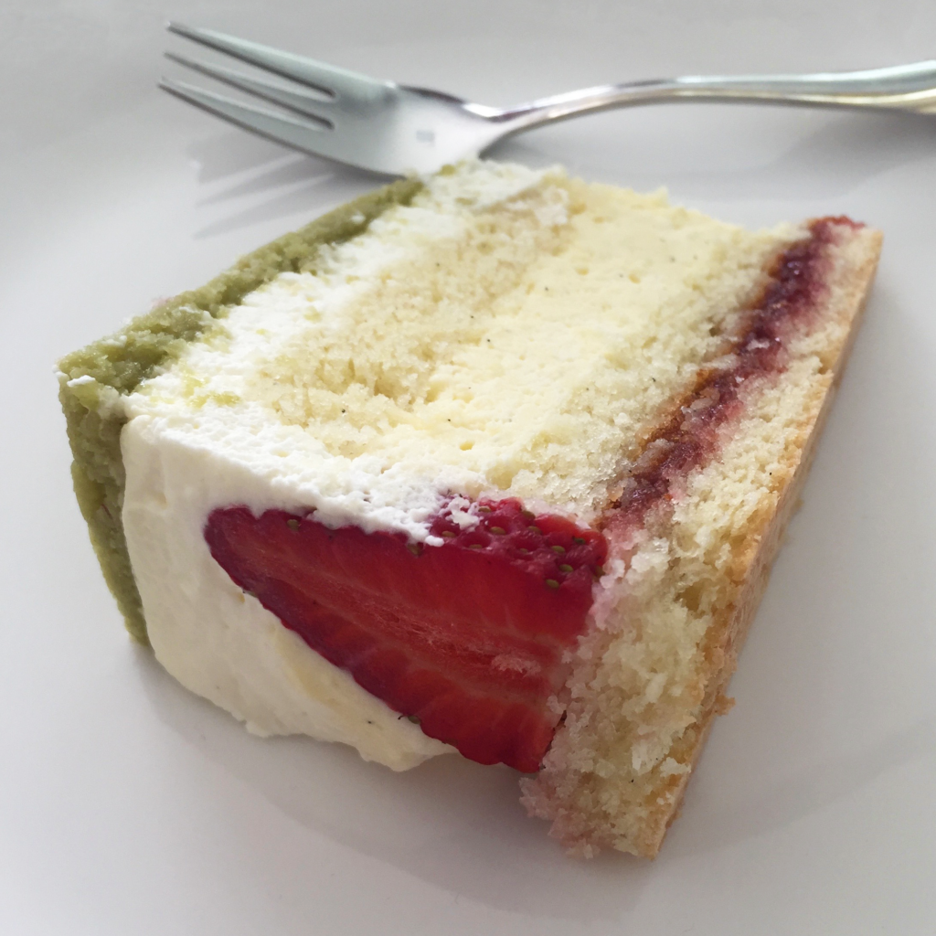 swedish princess cake slice